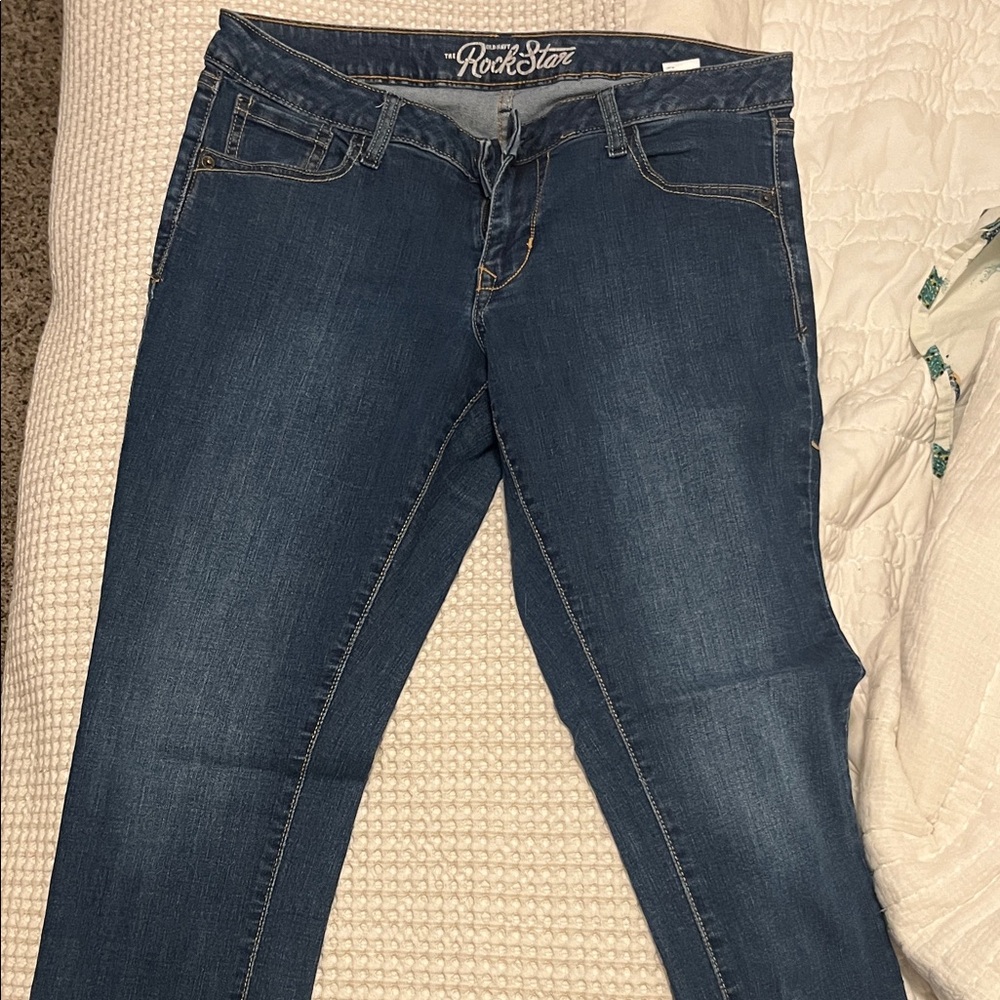 Old NavyRockstar Women's Blue Jeans